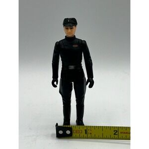 Vintage 1980 Kenner Star Wars Figure Imperial Commander Hong Kong Incomplete